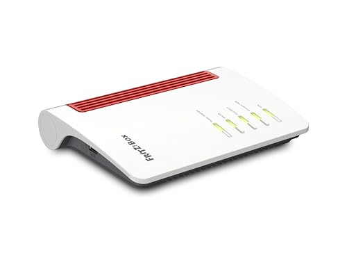 FRITZ!Box 4050 – Wi-Fi 6 Dualband Router mit Mesh, DECT & Medienserver