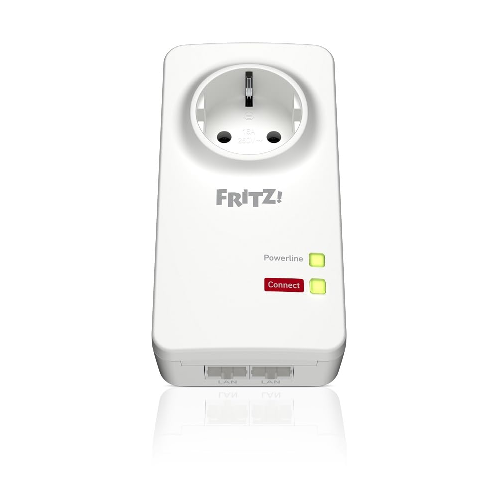 AVM FRITZ!Powerline 1220E Set – 1.200 MBit/s, 2x Gigabit-LAN