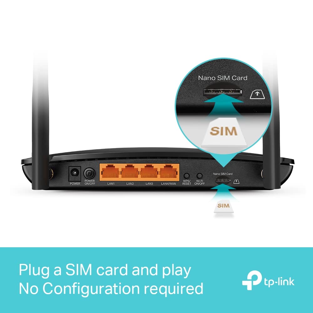 TP-Link Archer MR550 LTE Router + RE330 WLAN Repeater – Dual-Band AC1200, 4G+ Cat6, 300 Mbit/s