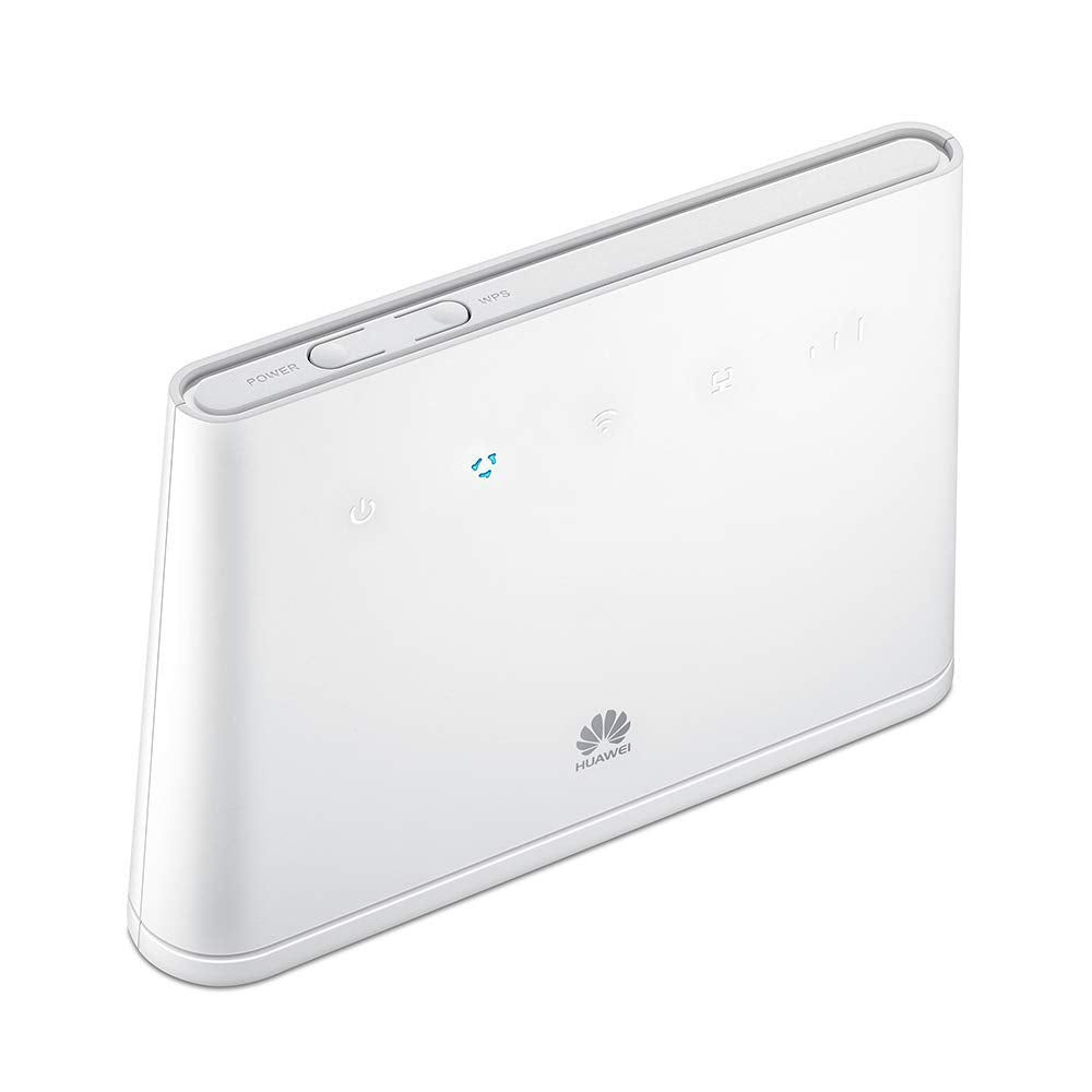 Huawei B311-221 4G LTE Router – bis zu 150 Mbit/s Download, WLAN 300 Mbit/s, LAN & Telefonanschluss – Weiß