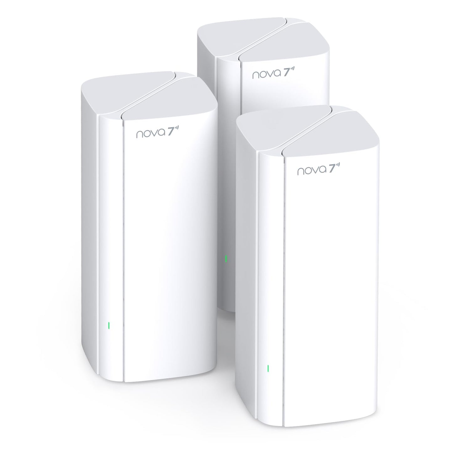 Tenda Nova ME3 Pro Wi-Fi 7 Mesh System, BE3600 Dual-Band with Gigabit Ports – 3-Pack