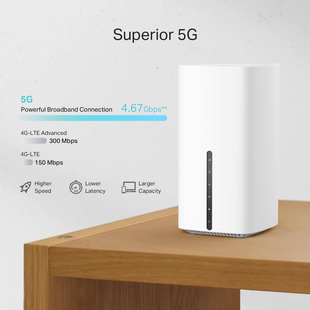 TP-Link Archer NX600 AX3600 Dualband 5G LTE WLAN Router mit 2,5G-Port