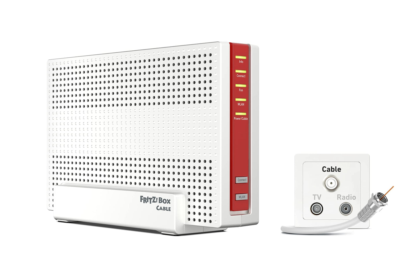 FRITZ!Box 6690 Cable – Wi-Fi 6 Kabelrouter mit DOCSIS 3.1, Mesh & DECT