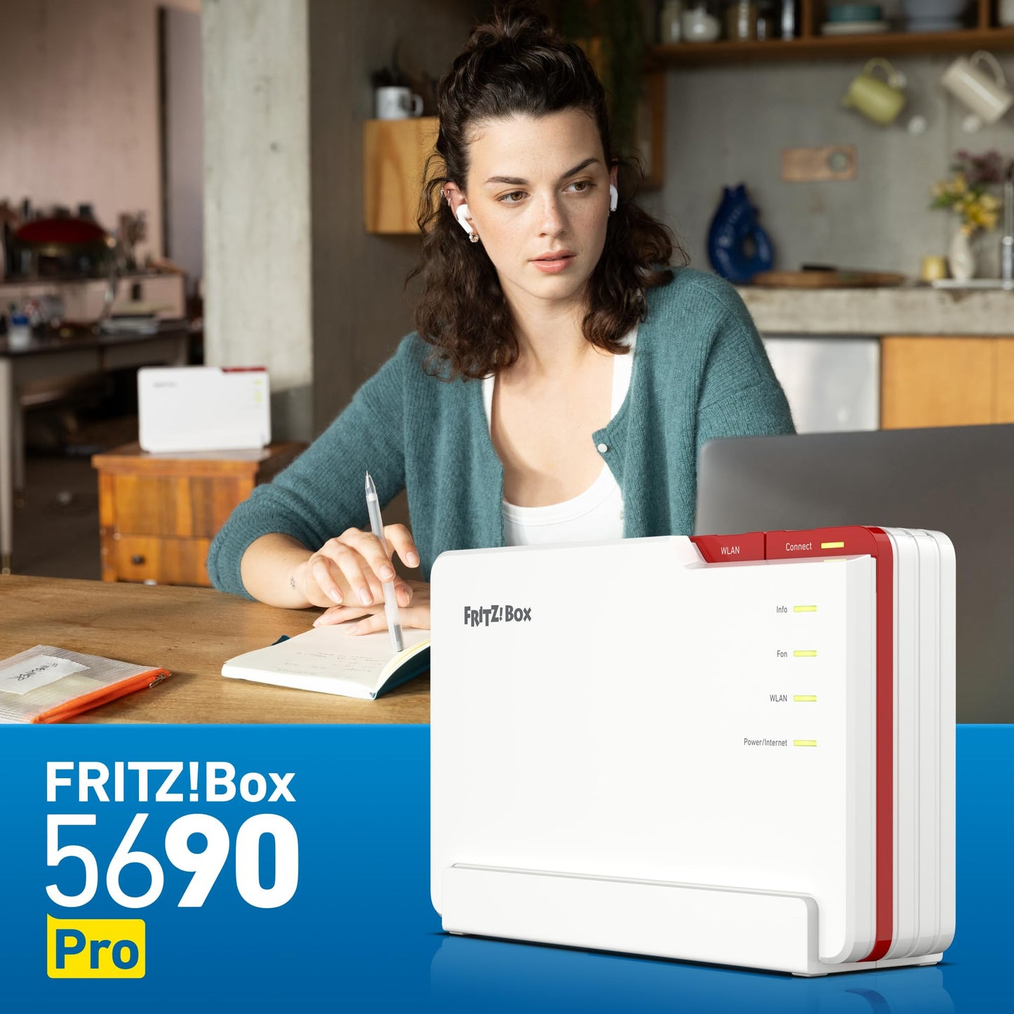 FRITZ!Box 5690 Pro WLAN 7 Router für DSL & Glasfaser