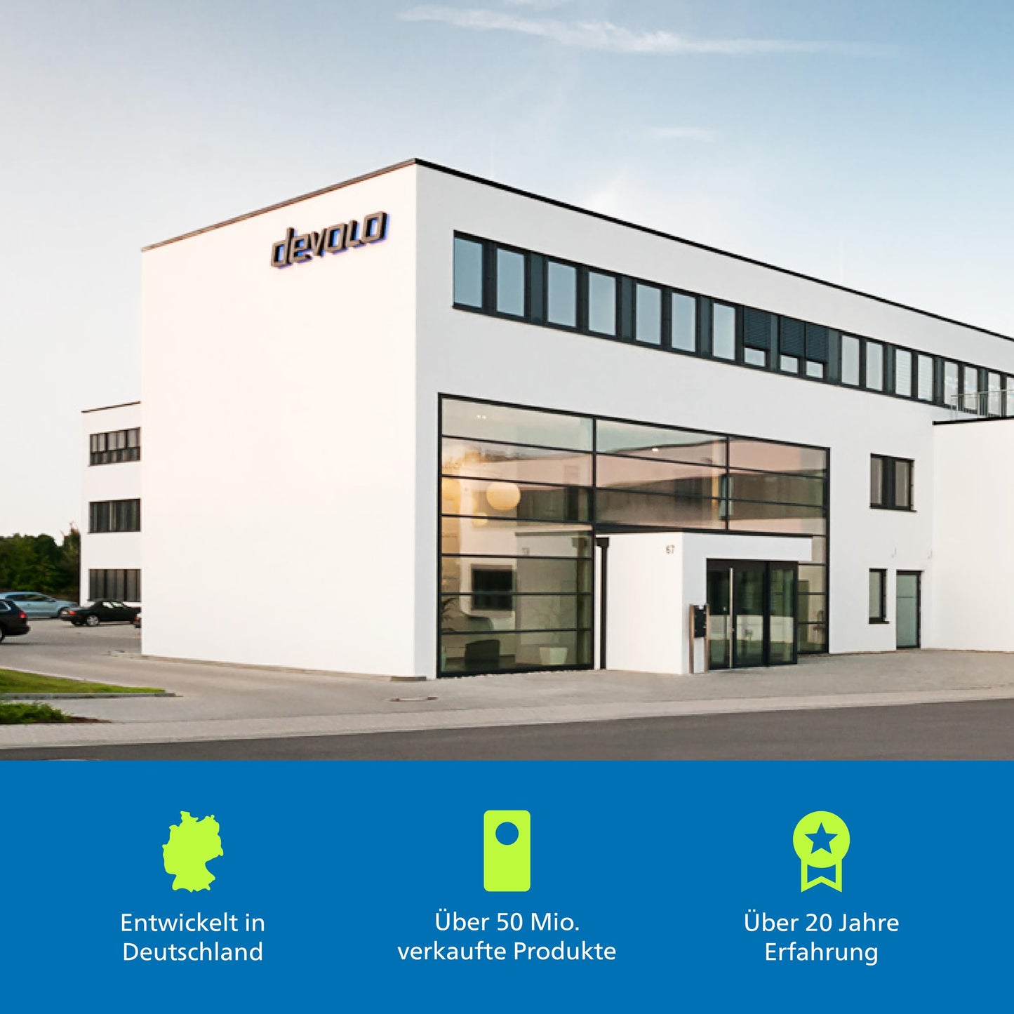 devolo Magic 2 WiFi 6 Starter Kit – WLAN Powerline, bis 3.000 MBit/s, 2x Gigabit-LAN, Mesh