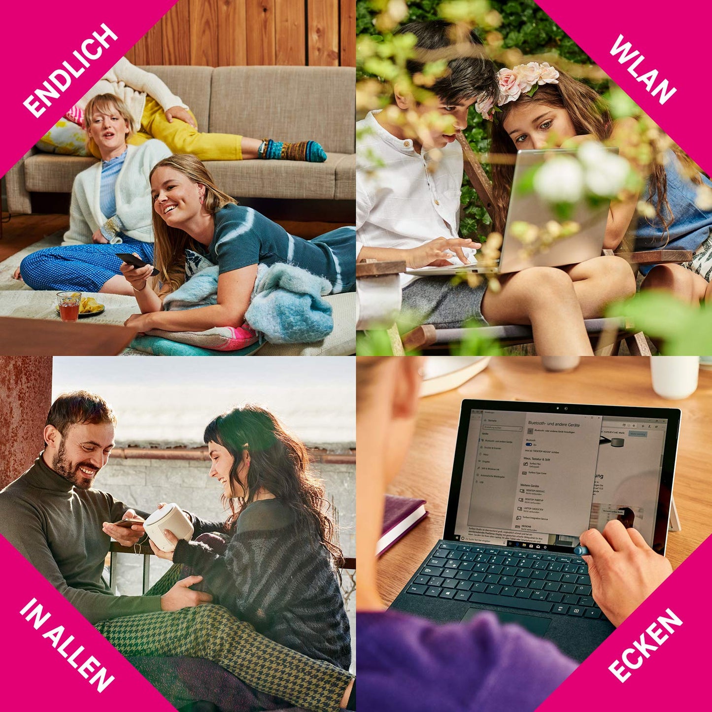 Telekom Speedport Smart 4 Router – Wi-Fi 6, 6000 Mbit/s, Mesh & SmartHome, DECT-Basis