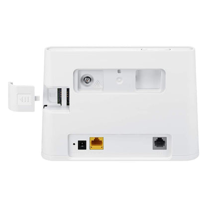 Huawei B311-221 4G LTE Router – bis zu 150 Mbit/s Download, WLAN 300 Mbit/s, LAN & Telefonanschluss – Weiß