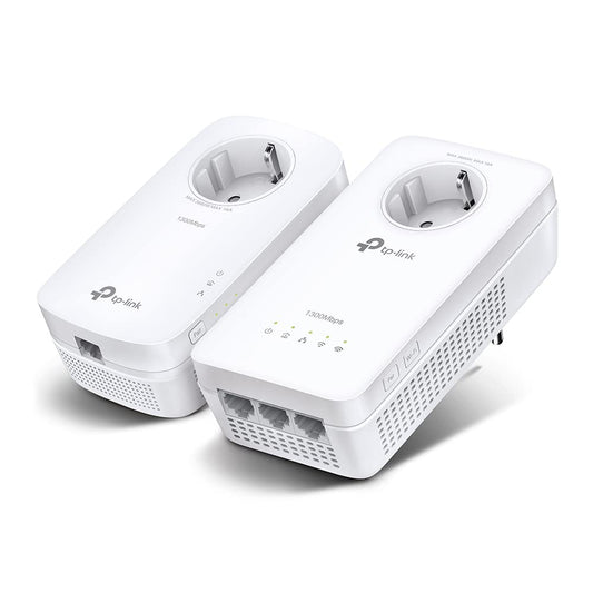 TP-Link TL-WPA8631P KIT – AC1200 WLAN Powerline Adapter Set, 3x Gigabit, Steckdose