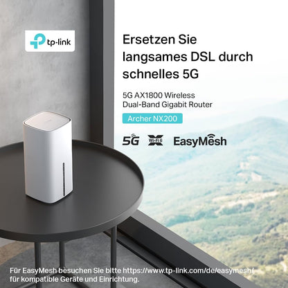 TP-Link Archer NX200 5G LTE Router mit WLAN 6 & Gigabit-Ports