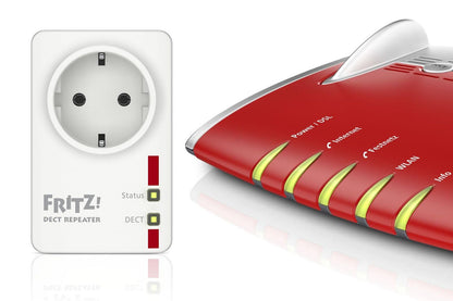 FRITZ!DECT Repeater 100 – DECT-Reichweitenverstärker für FRITZ!Box