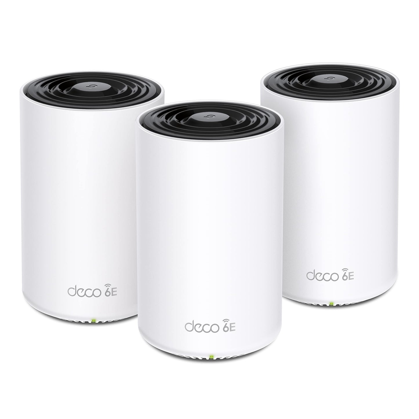 TP-Link Deco XE75 Wi-Fi 6E Mesh WLAN Set – 3er Pack, Tri-Band AXE5400, 3× Gigabit-Ports, WPA3, Kindersicherung