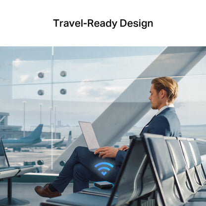 TP-Link TL-WR1502X AX1500 Wi-Fi 6 Reise-Router – Dual-Band, Gigabit, USB, VPN